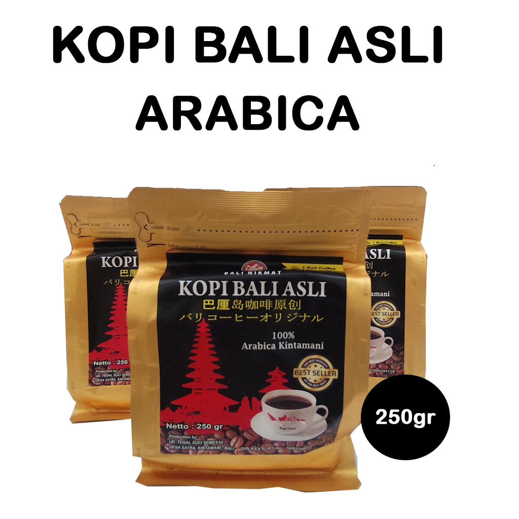 

Kopi Bali Asli ARABICA KINTAMANI