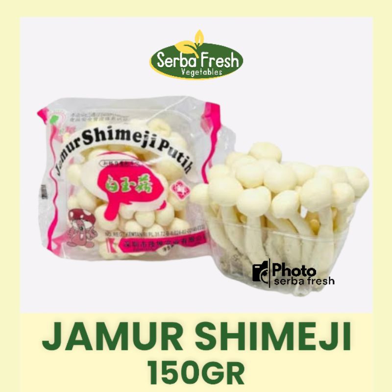 

JAMUR SHIMEJI PUTIH | 150GR | SERBA FRESH