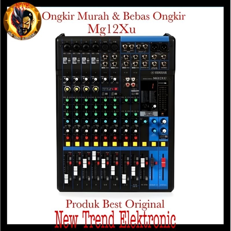 Mixer Audio Yamaha Mg12Xu 12 channel efek terbaru lebih bagus mg 12 xu