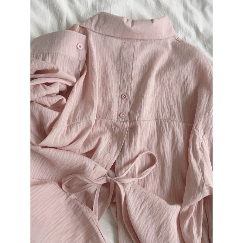 Avannya shirt | Coquette Aesthetic Kemeja| Zochu Cottage