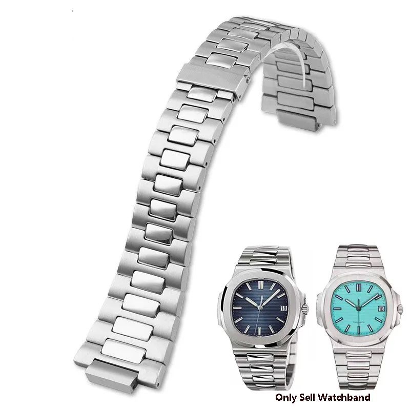RANTAI JAM TANGAN PATEK PHILIPPE NAUTILUS 5711 5726 STAINLESS STEEL
