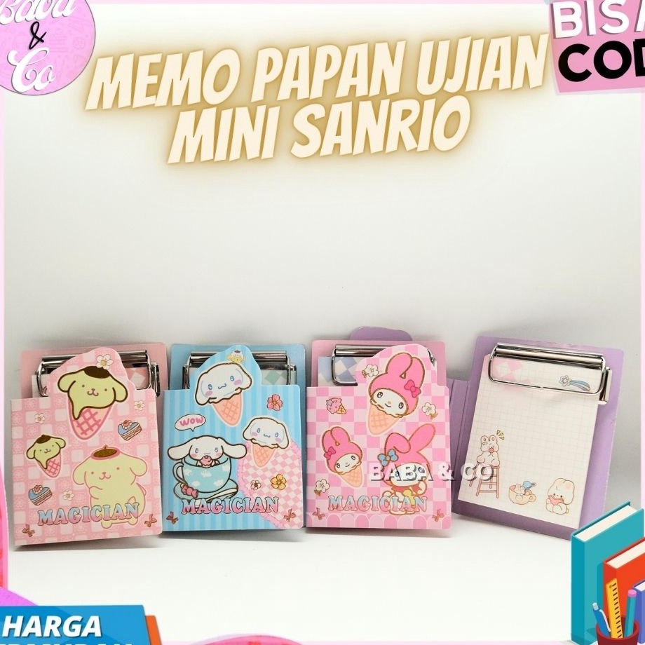

Super Promosi MEMO PAPAN UJIAN MINI SANRIO STICKY NOTES SANRIO PAPAN MINI LUCU UNIK STICKY NOTES MEMOPAD SANRIO PAPAN JALAN KECIL COD