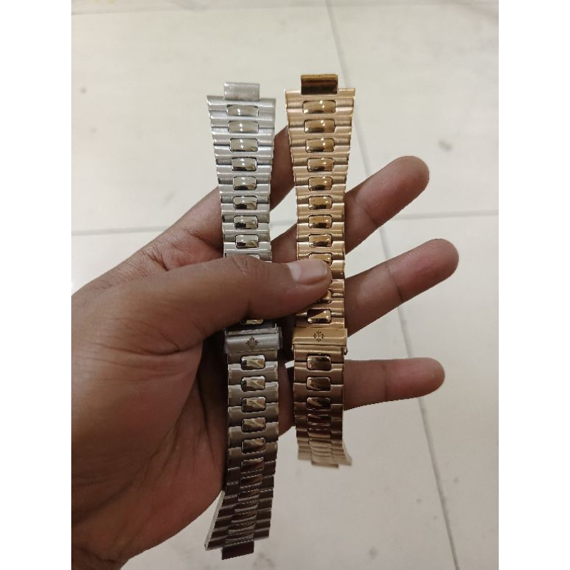 RANTAI TALI JAM TANGAN UNTUK PATEK PHILIPPE NAUTILUS STAINLESS STEEL
