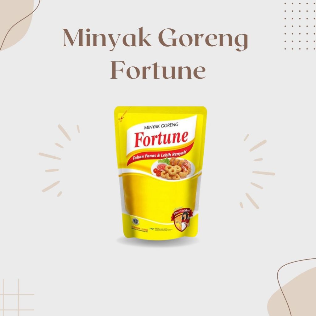 

Minyak Goreng Fortune Kemasan 1 Liter