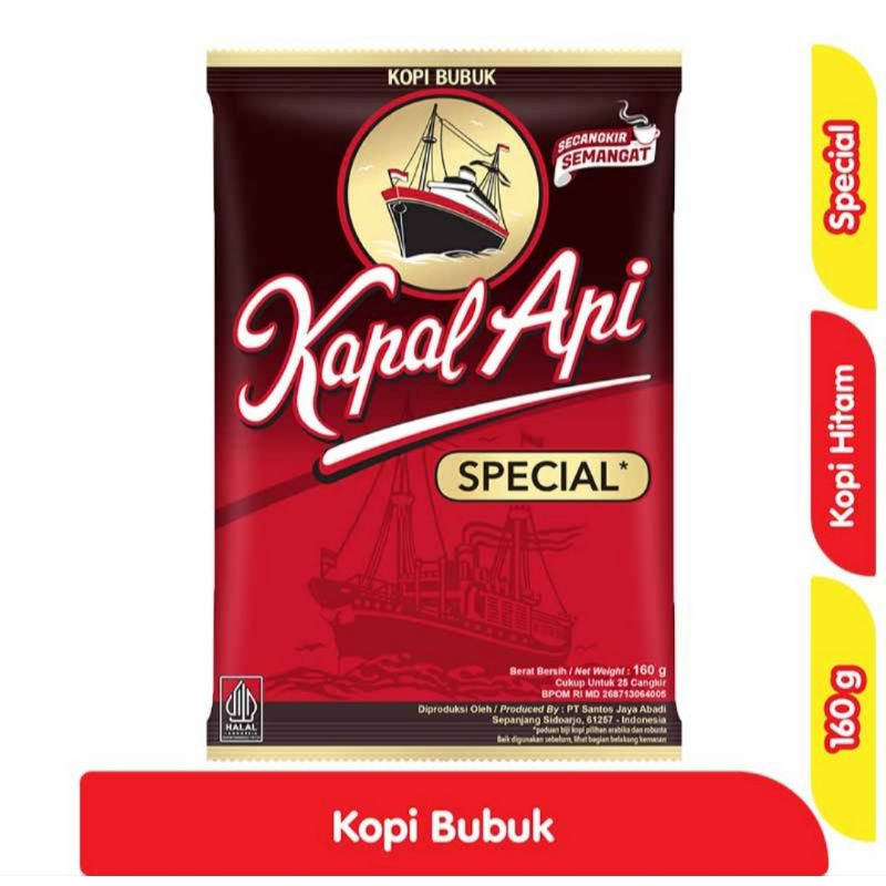 

Kopi Kapal Api 165 gr