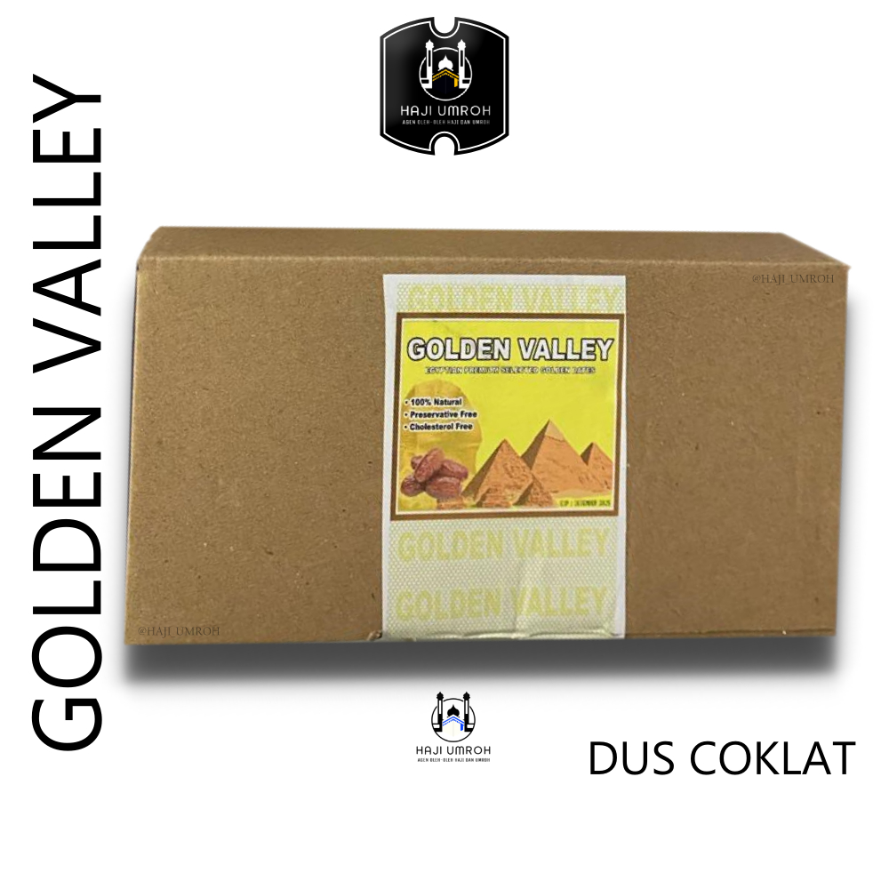 

Kurma Golden Valley [1KG]/kurma mesir premium [KEMASAN DUS COKLAT]