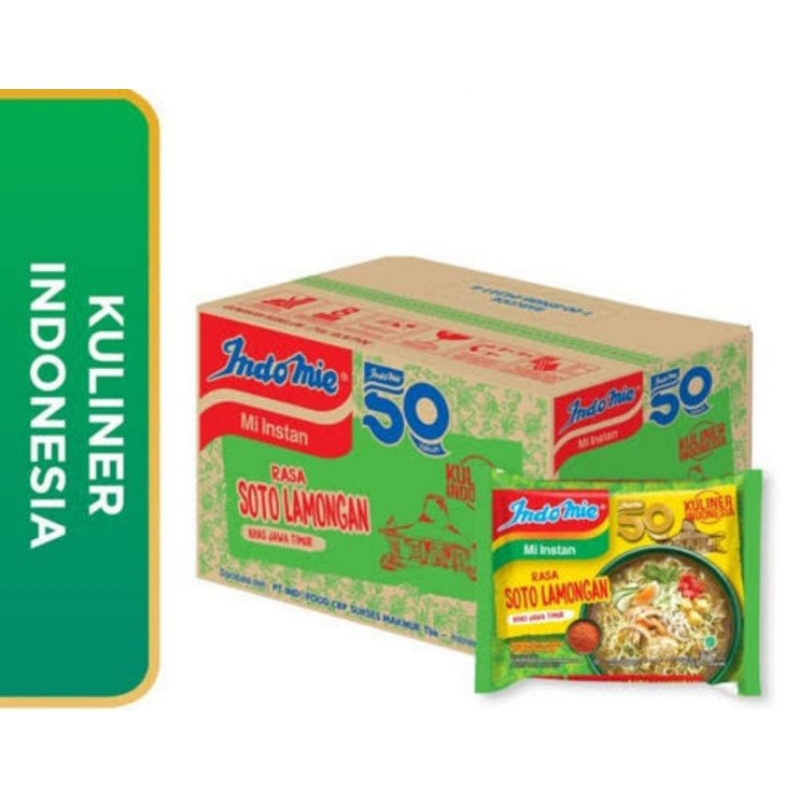 

mie instan indomie rasa soto spesial lamongan/murah/halal/1 box