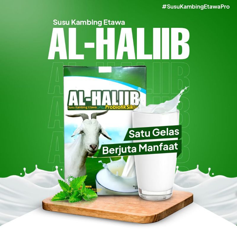 

susu kambing etawa, alhalib. 500gr