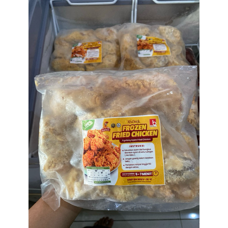 

Frozen Fried Chicken 8 potong