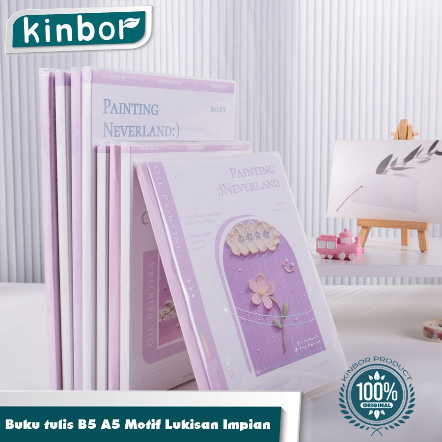 

Buku Tulis Sampul Motif Pink Edition/ Buku Catatan Berbaris Ukuran A5/ Buku Notebook