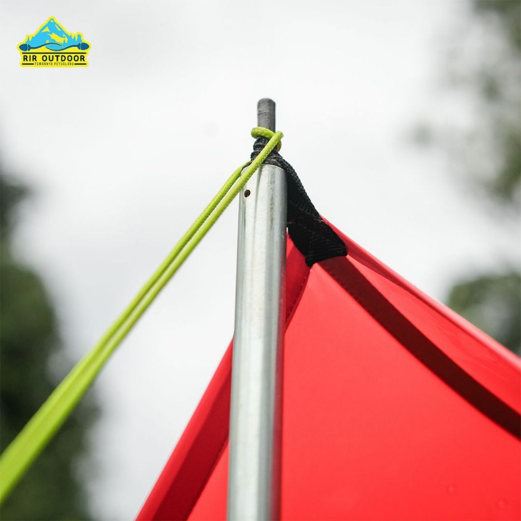 RK Tiang Flysheet Tiang Kanopi Flysheet Tiang Frame Tenda Pole Flysheet Pole Tenda Sepasang Tiang