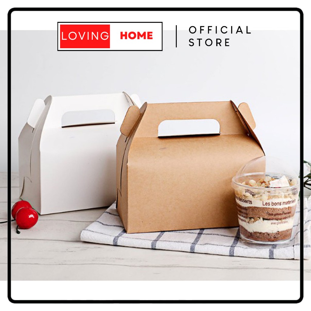 

LOVING HOME - Box Craft Samson Cokelat Tenteng Kotak Kado Premium Gift Box