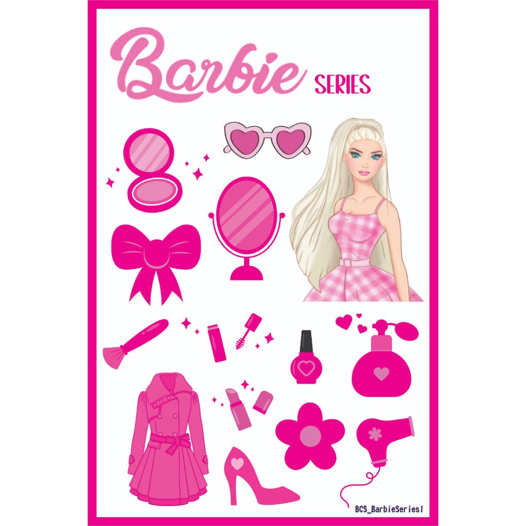 

Sticker Barbie / Stiker Barbie / Stiker Jurnal / Cute Sticker