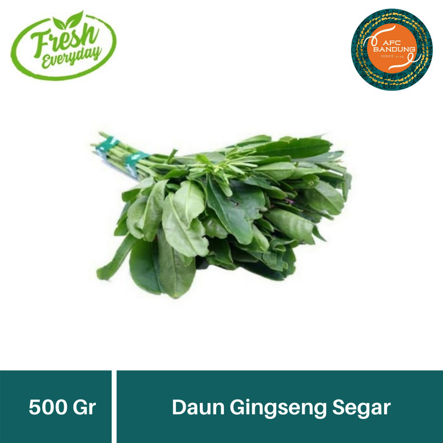 

Sayur Daun Ginseng Segar 500gr