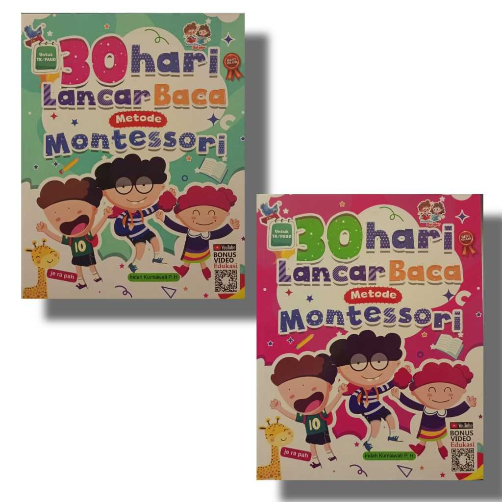30 Hari Lancar Baca Metode Montessori - Merdeka Belajar