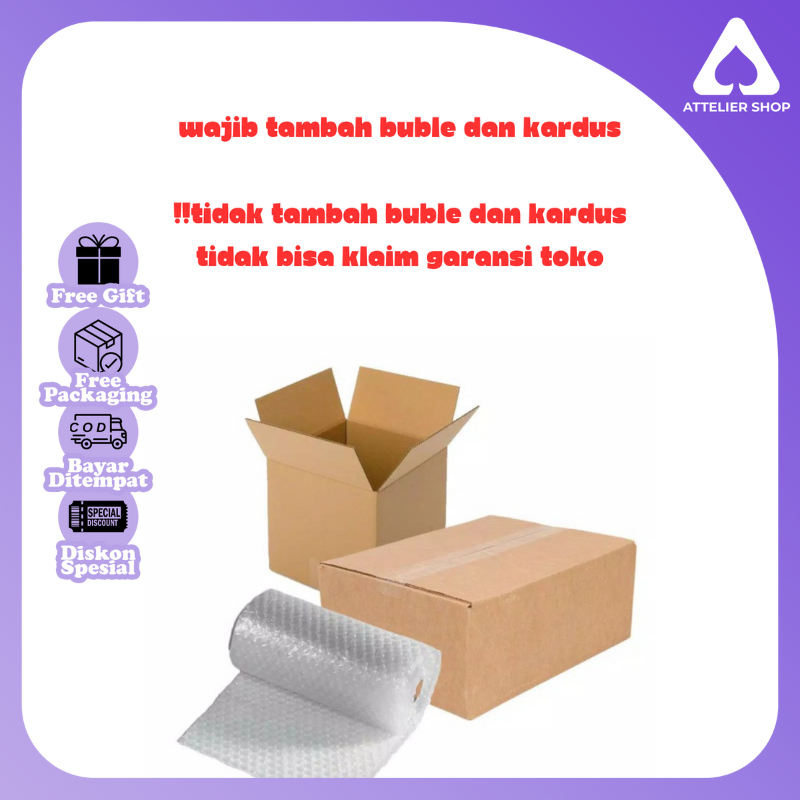 

BUBBLE WRAP UNTUK SAFETY PACKING TAMBAHAN
