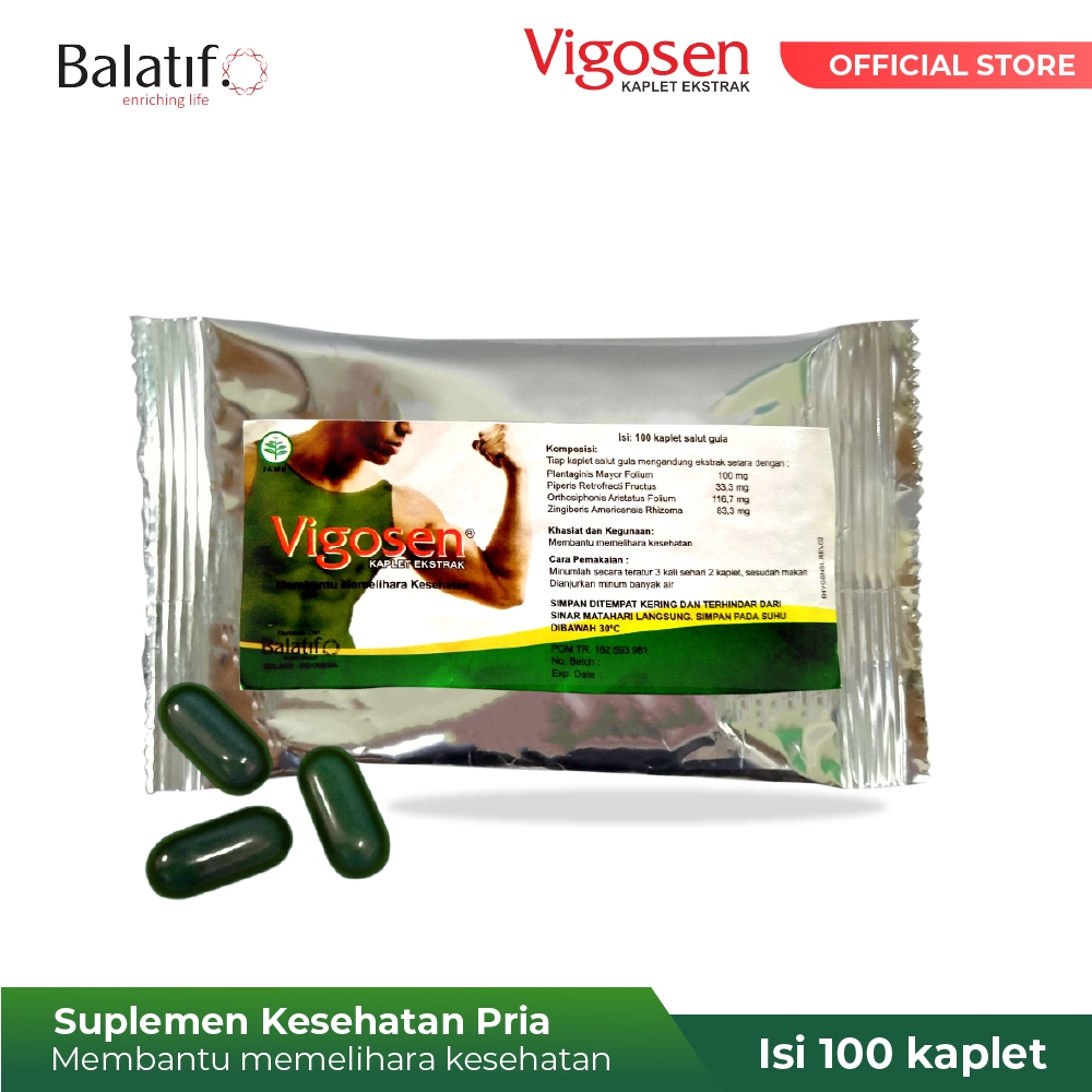 Suplemen Kesehatan untuk Pria Vigosen