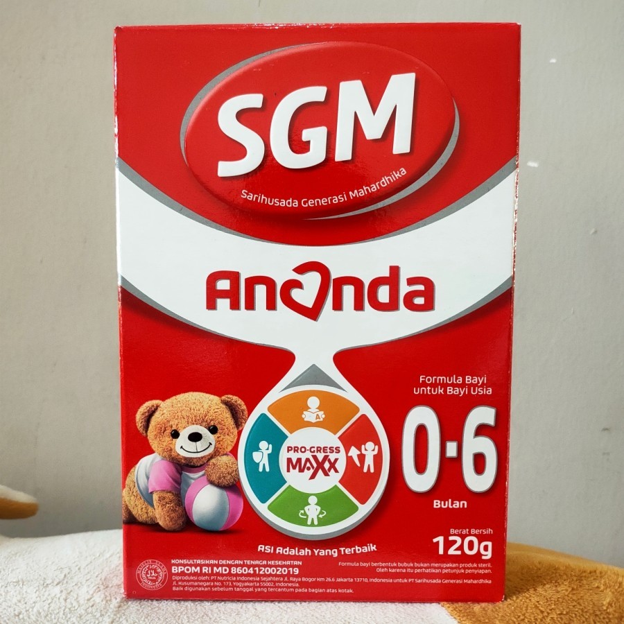 SGM ananda 120 gram ( 0 - 6 bulan )
