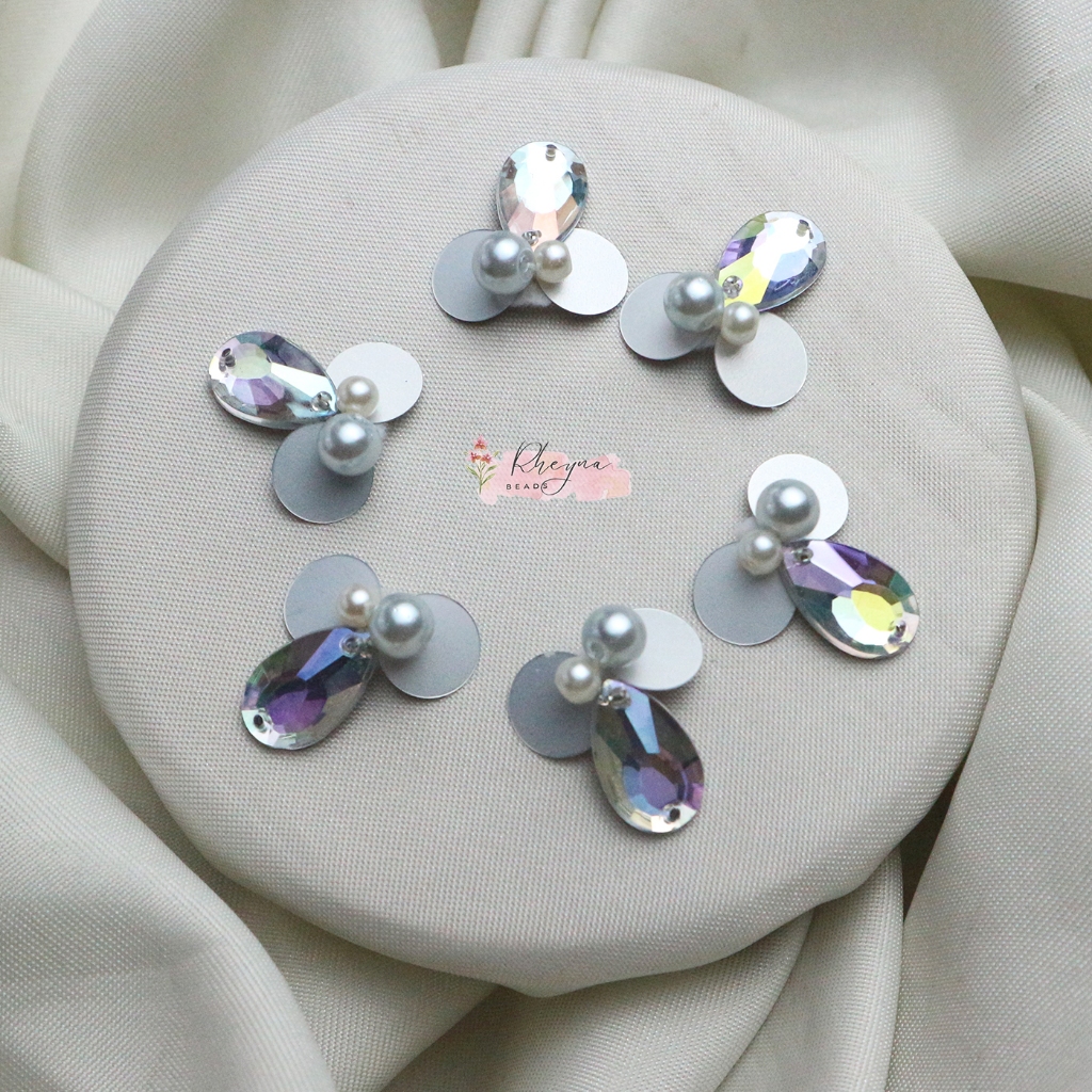 Payet Bunga rangkai Sequin