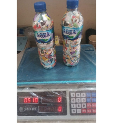 ecobrick botol 600 ml