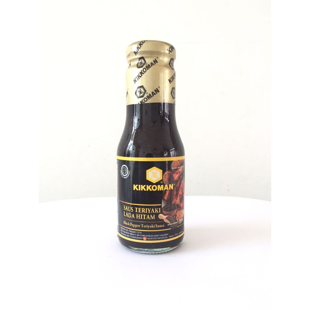 

SAUS TERIYAKI BLACKPEPPER KIKKOMAN LADA HITAM SAUCE