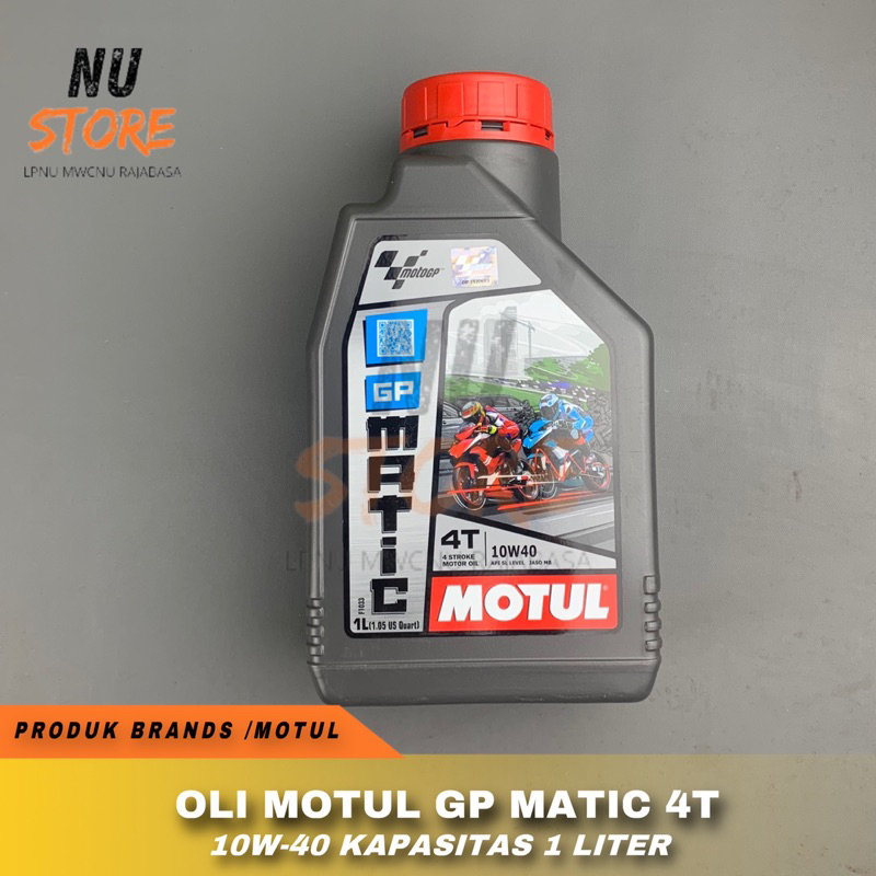 Oli Motor Motul GP MATIC 4T 10W40 1L Oli Mesin Matic 1 Liter