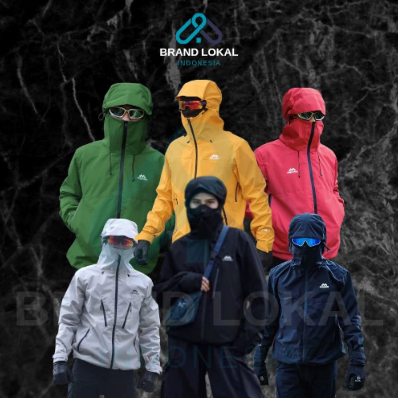 JAKET GUNUNG GORPCORE CARUMBY MONSOON - 100% ORIGINAL CARUMBY ADVENTURE