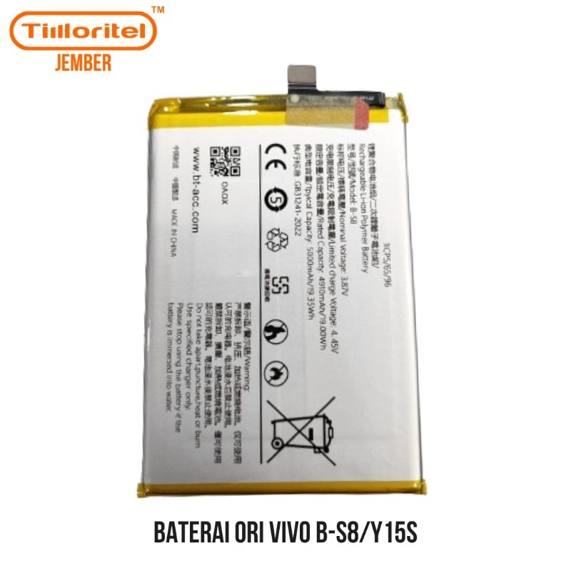 BATERAI ORI VIVO B-S8/Y15S