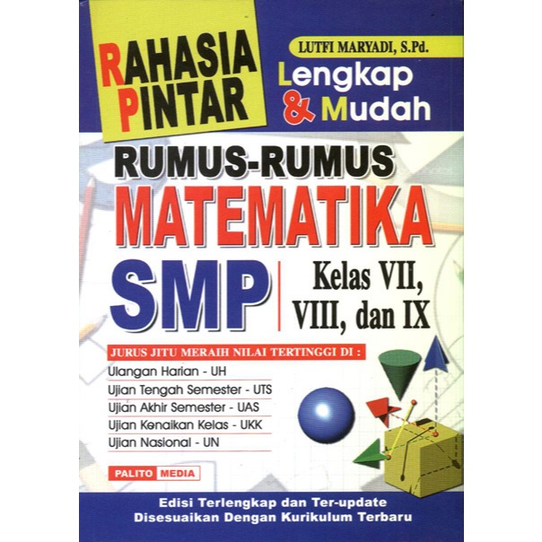 Rahasia Pintar Rumus-Rumus Matematika SMP Kelas 7, 8 & 9
