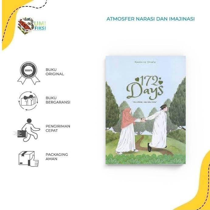[ Promo ] Buku Novel -  172 Days By Nadzira Shafa - Bumi Fiksi