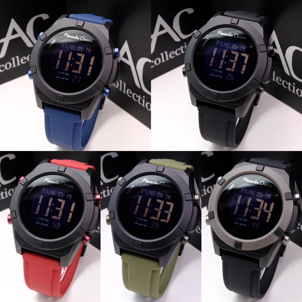JAM PRIA ALEXANDRE CHRISTIE AC 9371 AC9371 MHR RUBBER ORIGINAL TERBARU