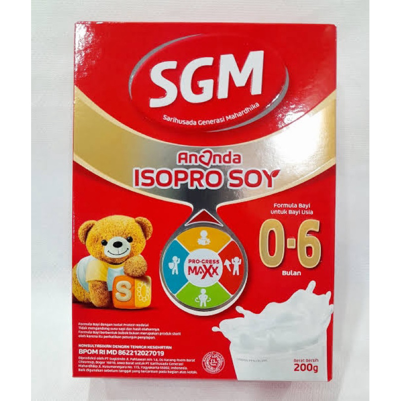 SGM SOYA 0-6 BULAN 200 GR