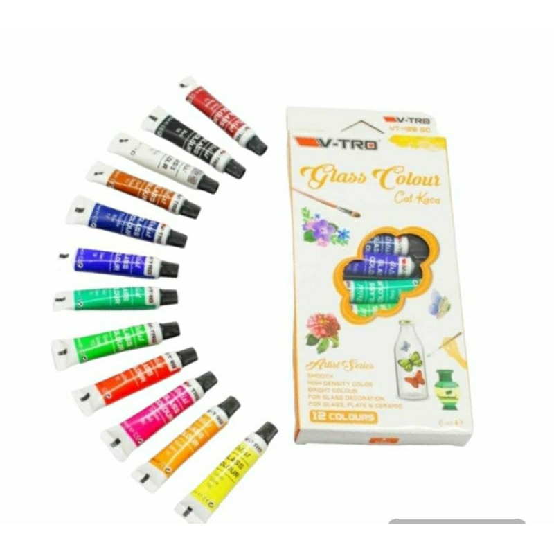 

Glass colour/ cat kaca 6 ml