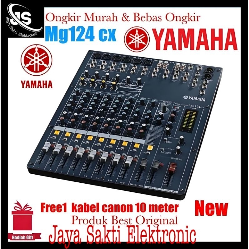 Mixer Audio mixing Yamaha Mg124Cx New Original import luar garansi 1th