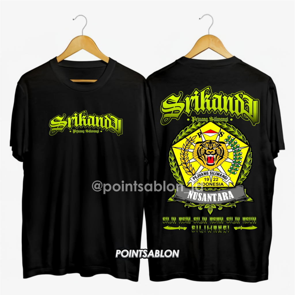 Kaos Srikandi Pejuang Siliwangi 1922 Pencak Silat Siliwangi