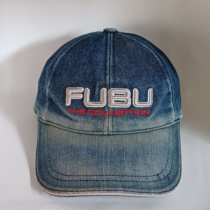 topi vintage fubu jeans second
