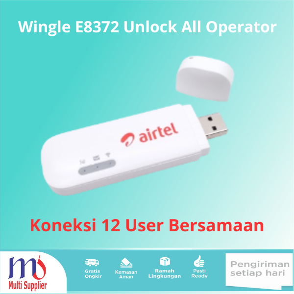 Modem Wifi 4G LTE E8372 Wingle Unlock All Operator