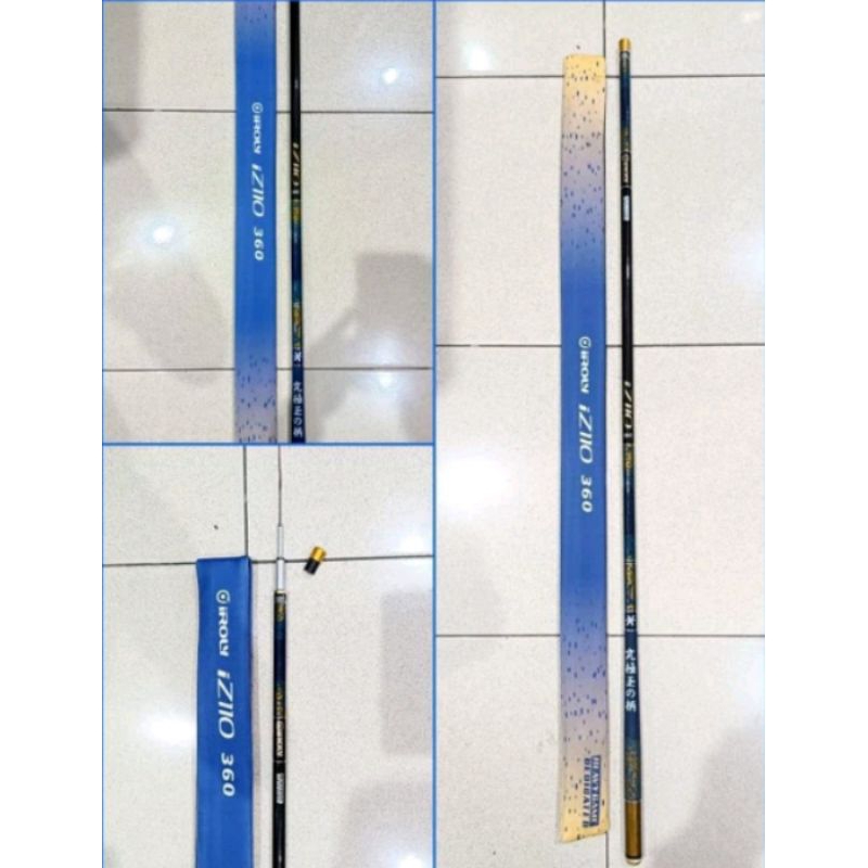 JORAN/POLE TEGEK PANCING CARBON IROLY IZ110 360CM