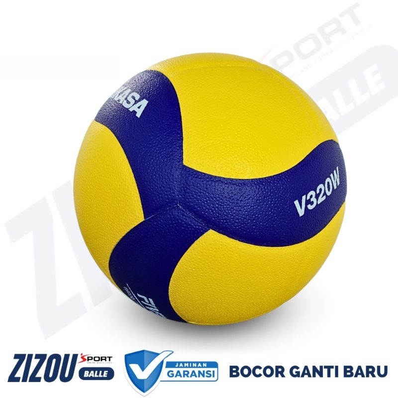 Bola voli voly ORGINAL 100% mikasa V320W ORIGINAL indoor&outdoor size5