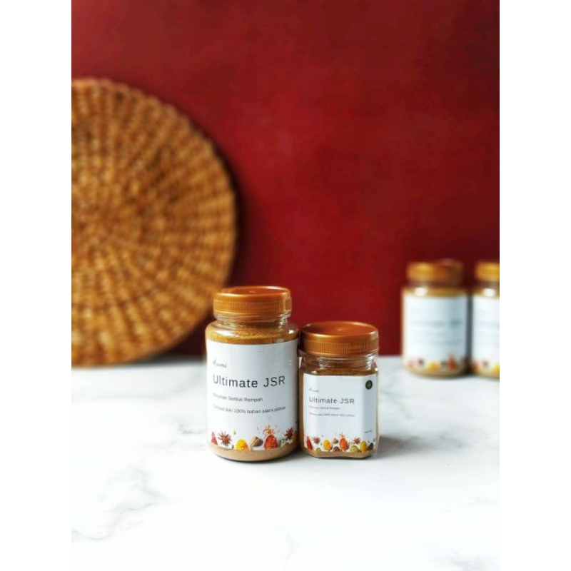 

Arumi Ultimate JSR | pure herbal alami natural | jahe kunyit sereh lengkuas | jurus sehat rimpang | pure tanpa pemanis buatan