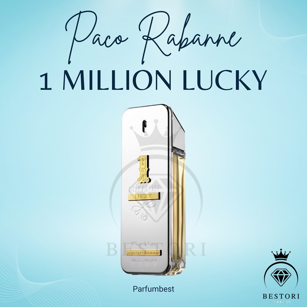 Parfume Paco Rabanne 1 One Million Lucky Asli - Original Terbaik