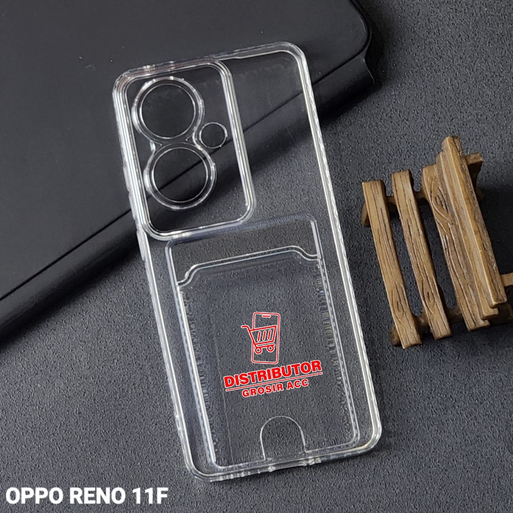 OPPO RENO 11F SOFTCASE CARD CASE BENING SLOT KARTU CASE OPPO RENO 11F