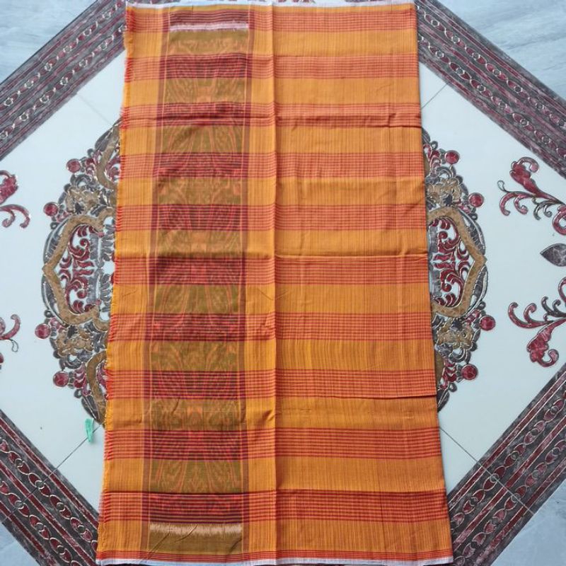 KAIN TENUN KAMEN ENDEK  KOTAK DOBOL POLOS TUMPAL MOTIF BALI | KAMEN KOTAK | KAMEN BALI | KAMEN PREMI