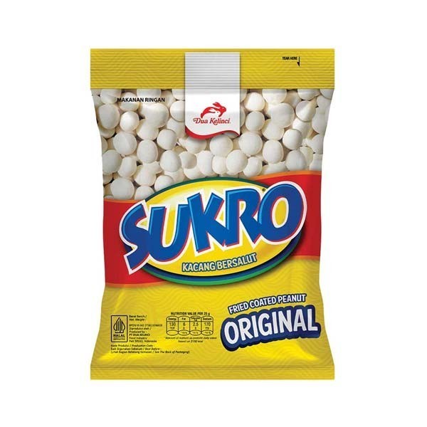 

Dua Kelinci Sukro Kacang Atom Original 95 g