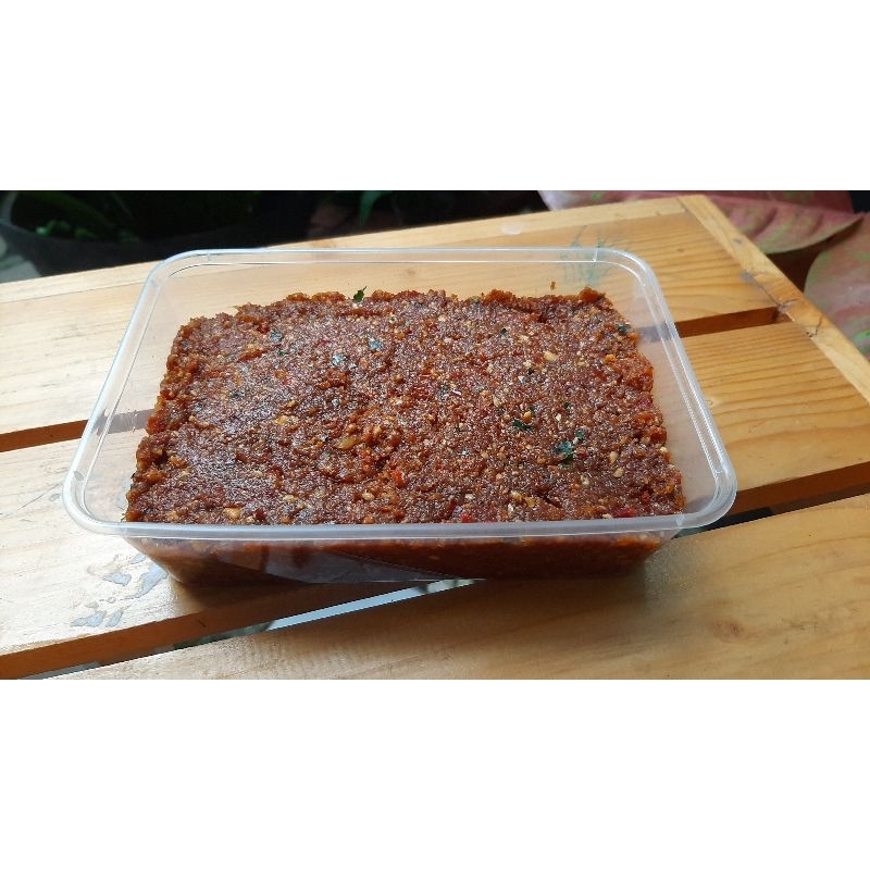 

Sambal Pecel Pedas/Tidak Pedas kemasan 500gram/750gram/1kg