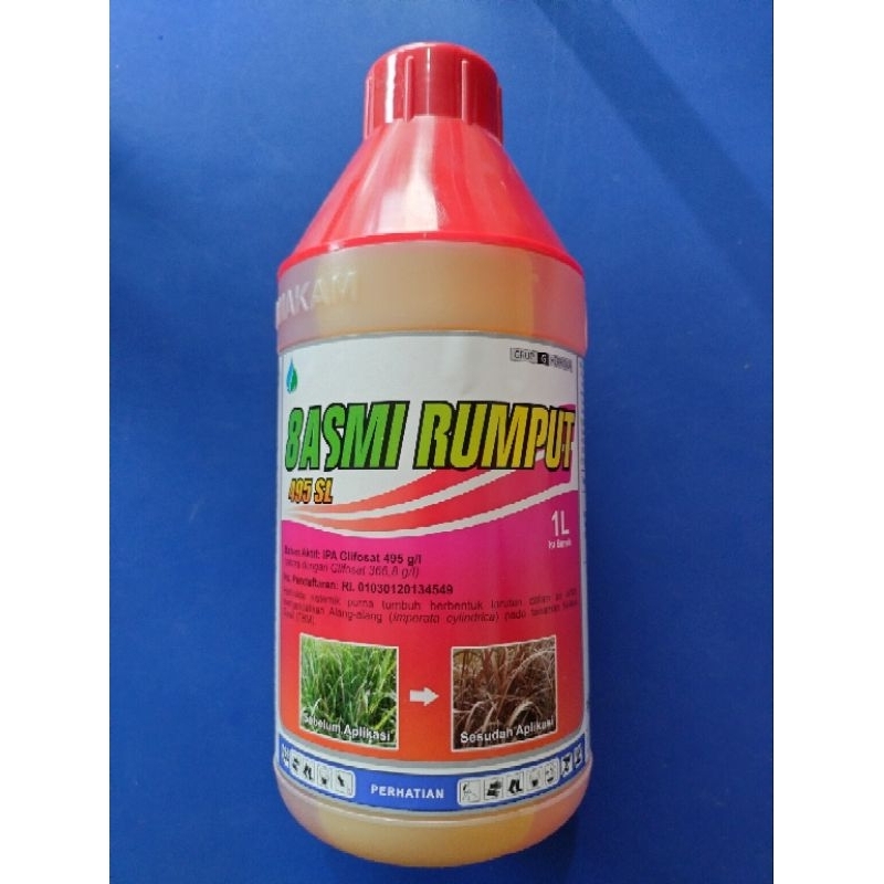Herbisida Basmi Rumput 495 SL (1 liter)
