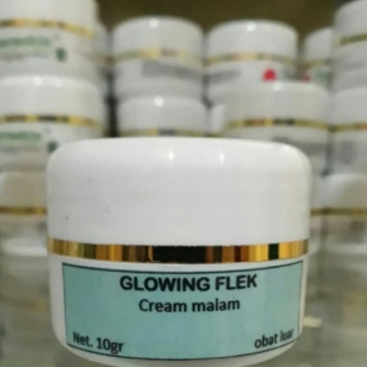 COD Glowing Flek  Cream Flek  Cream Malam Untuk Flek Hitam