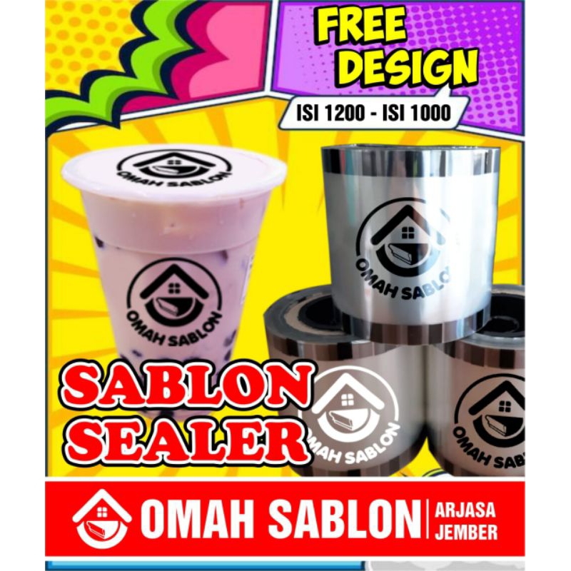 sablon sealer / tutup cup plastik custom isi 1000 dan 1200 lobang cup #Sealercup #sealer #lidcup