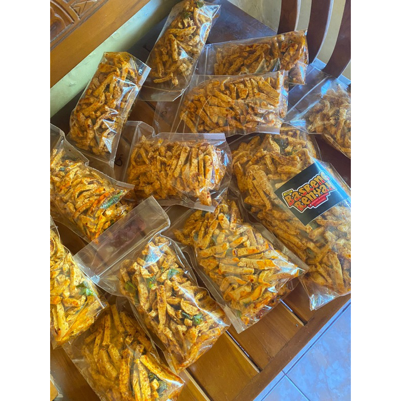 

BASRENG PEDAS DAUN JERUK/ 1 ball isi 2kg/renyah/CEMALCEMILbyNad