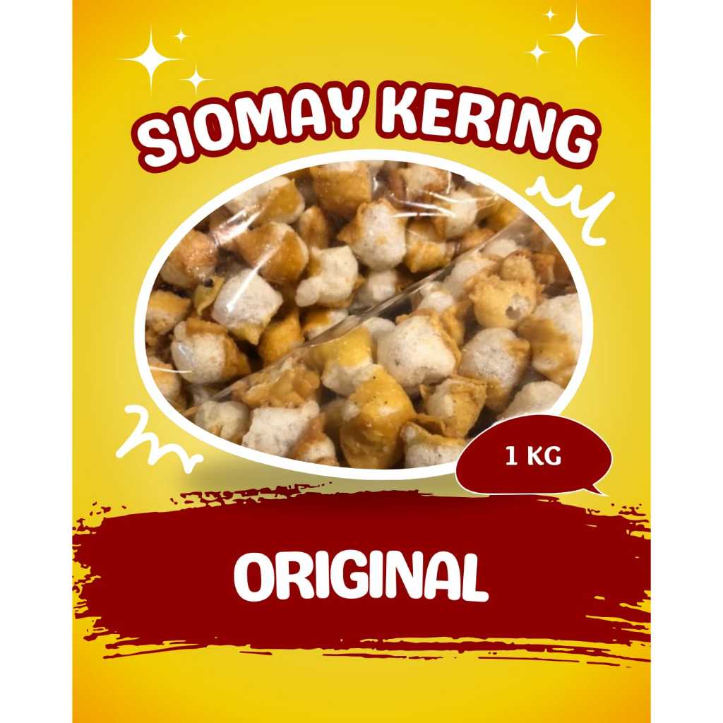 

Siomay mini kering 1 kg TERMURAH!! ENAK GURIH